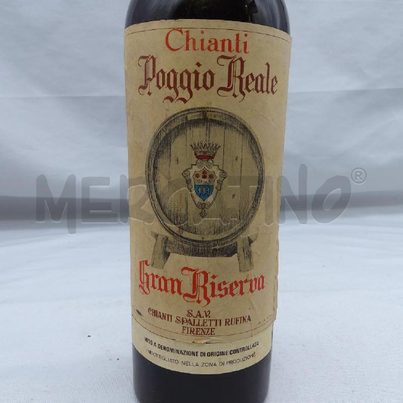 VINO DA ESPOSIZIONE CHIANTI POGGIO REALE 1955 | Mercatino dell'Usato San maurizio canavese 2