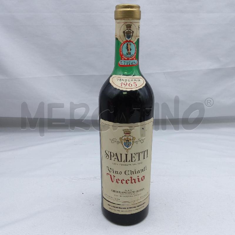 VINO DA ESPOSIZIONE CHIANTI SPALLETTI 1965 | Mercatino dell'Usato San maurizio canavese 1
