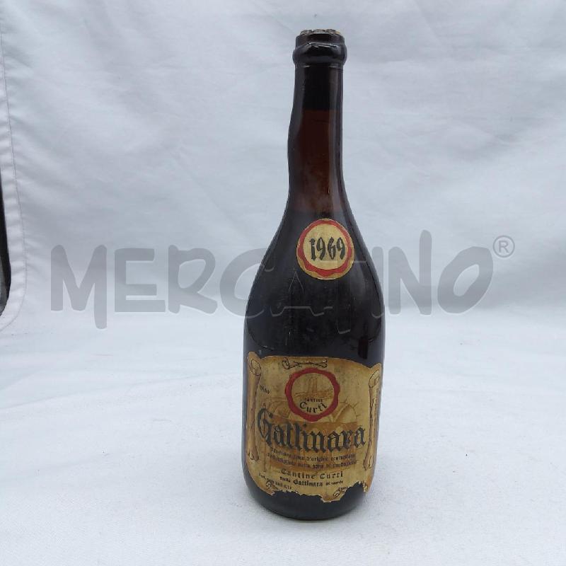 VINO DA ESPOSIZIONE GATTINARA 1969 CANTINE CURTI | Mercatino dell'Usato San maurizio canavese 1