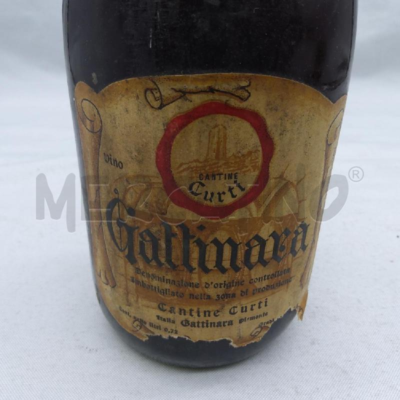 VINO DA ESPOSIZIONE GATTINARA 1969 CANTINE CURTI | Mercatino dell'Usato San maurizio canavese 2