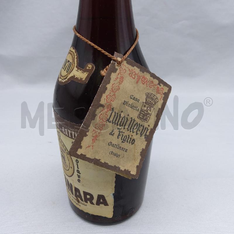 VINO DA ESPOSIZIONE GATTINARA 1970 | Mercatino dell'Usato San maurizio canavese 2