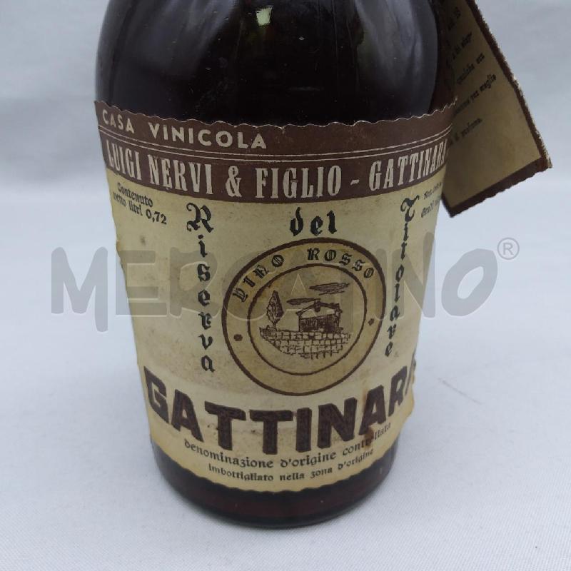 VINO DA ESPOSIZIONE GATTINARA 1970 | Mercatino dell'Usato San maurizio canavese 4