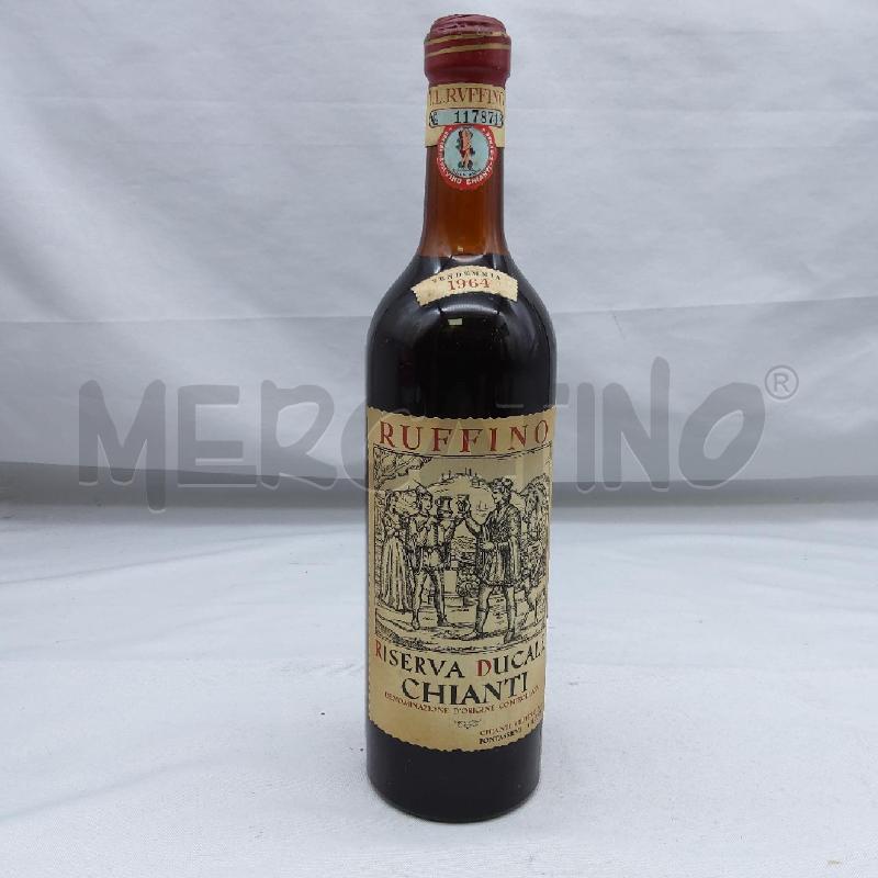 VINO DA ESPOSIZIONE RUFFINO RISERVA DUCALE CHIANTI 1964 | Mercatino dell'Usato San maurizio canavese 1