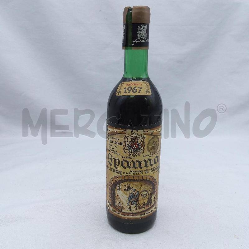 VINO DA ESPOSIZIONE SPANNA 1967 | Mercatino dell'Usato San maurizio canavese 1