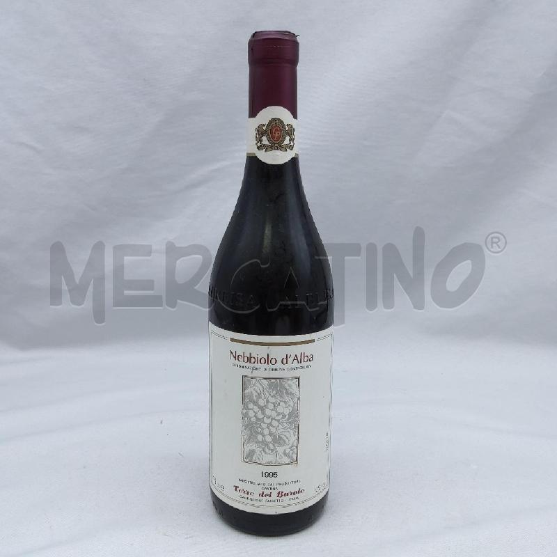 VINO NEBBIOLO D'ALBA TERRE TERRE DI BAROLO 1995 | Mercatino dell'Usato San maurizio canavese 1