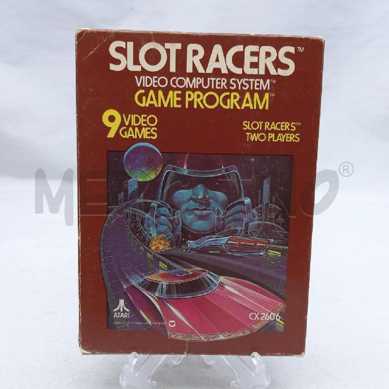 VINTAGE ORIGINAL ATARI CX 2606 SLOT RACERS VIDEO COMPUTER SYSTEM GAME PROGRAM | Mercatino dell'Usato San maurizio canavese 1