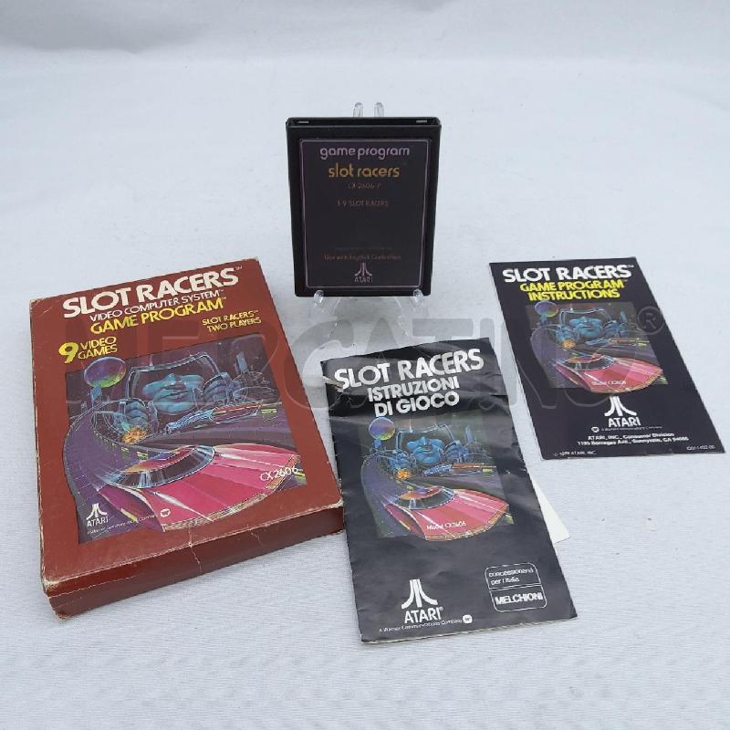VINTAGE ORIGINAL ATARI CX 2606 SLOT RACERS VIDEO COMPUTER SYSTEM GAME PROGRAM | Mercatino dell'Usato San maurizio canavese 3