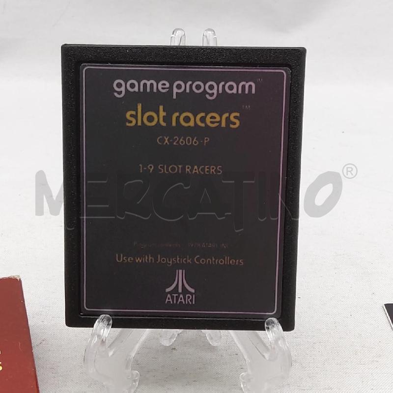 VINTAGE ORIGINAL ATARI CX 2606 SLOT RACERS VIDEO COMPUTER SYSTEM GAME PROGRAM | Mercatino dell'Usato San maurizio canavese 4