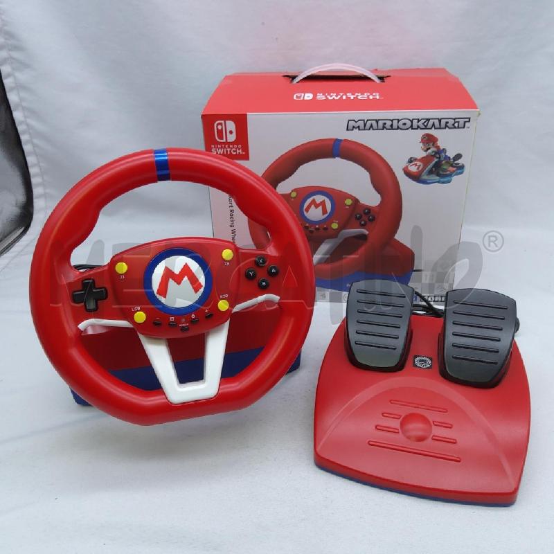 VOLANTE E PEDALIERA MARIOKARK NINTENDO SWITCH | Mercatino dell'Usato San maurizio canavese 1