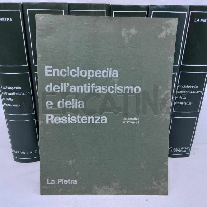 VOLUMI PZ 6 ENCICLOPEDIA DELL'ANTIFASCISMO E DELLA RESISTENZA | Mercatino dell'Usato San maurizio canavese 2