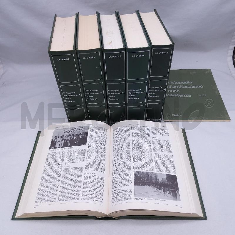 VOLUMI PZ 6 ENCICLOPEDIA DELL'ANTIFASCISMO E DELLA RESISTENZA | Mercatino dell'Usato San maurizio canavese 4
