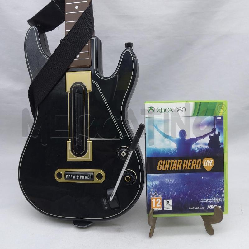XBOX 360 GUITAR HERO LIVE CON CHITARRA | Mercatino dell'Usato San maurizio canavese 1
