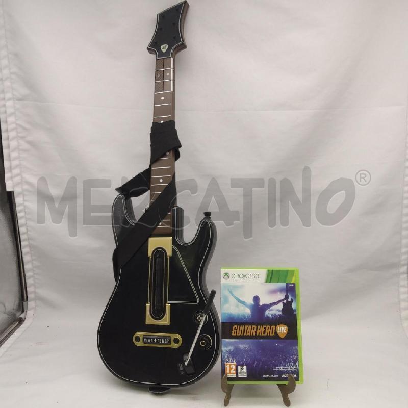 XBOX 360 GUITAR HERO LIVE CON CHITARRA | Mercatino dell'Usato San maurizio canavese 2