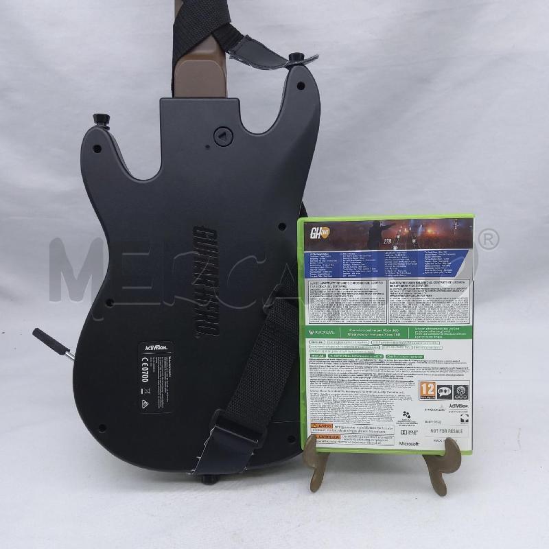 XBOX 360 GUITAR HERO LIVE CON CHITARRA | Mercatino dell'Usato San maurizio canavese 4