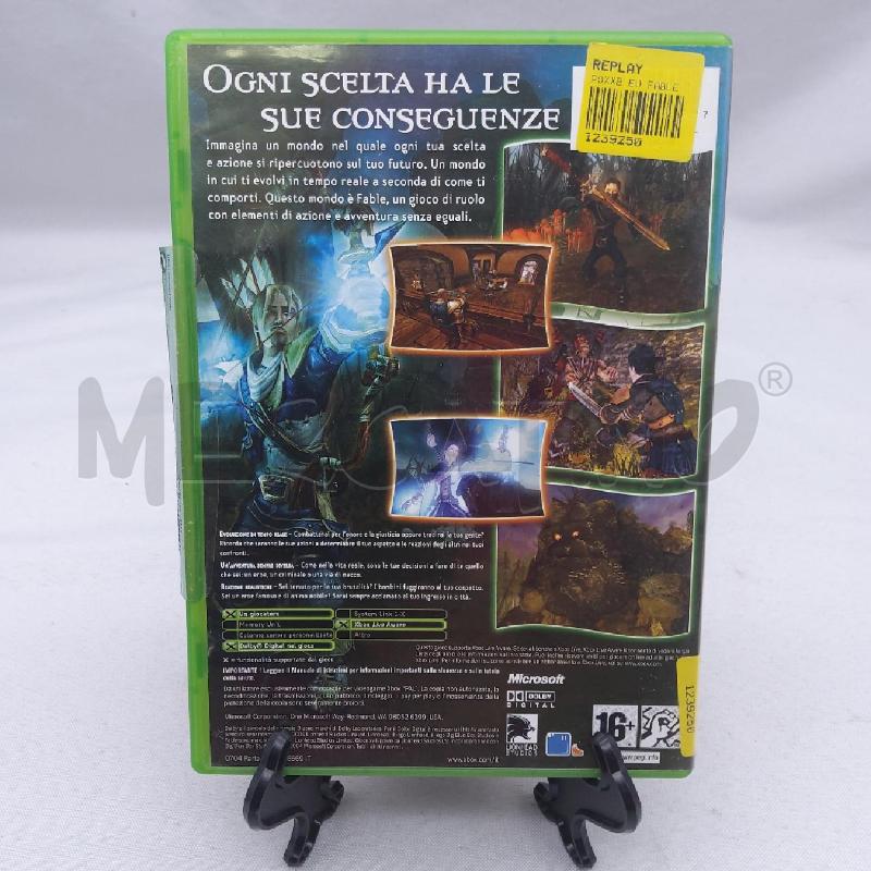 XBOX FABLE CON LIBRETTO | Mercatino dell'Usato San maurizio canavese 2