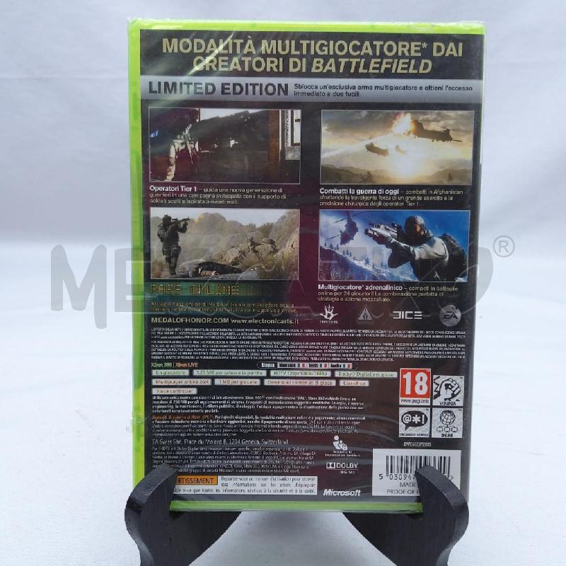 XBOX MEDAL OF HONOR LIMITED EDITION SIGILLATO | Mercatino dell'Usato San maurizio canavese 2