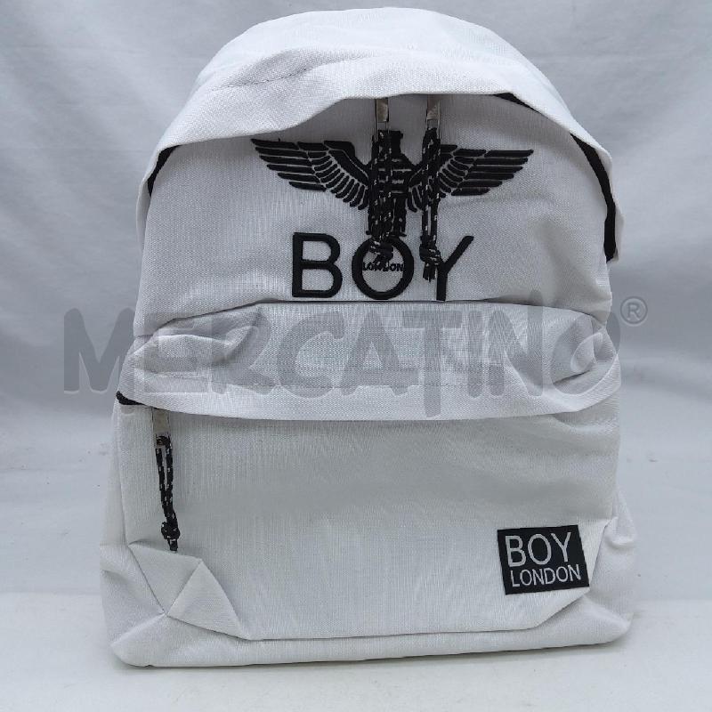 ZAINO BOY LONDON BIANCO | Mercatino dell'Usato San maurizio canavese 1