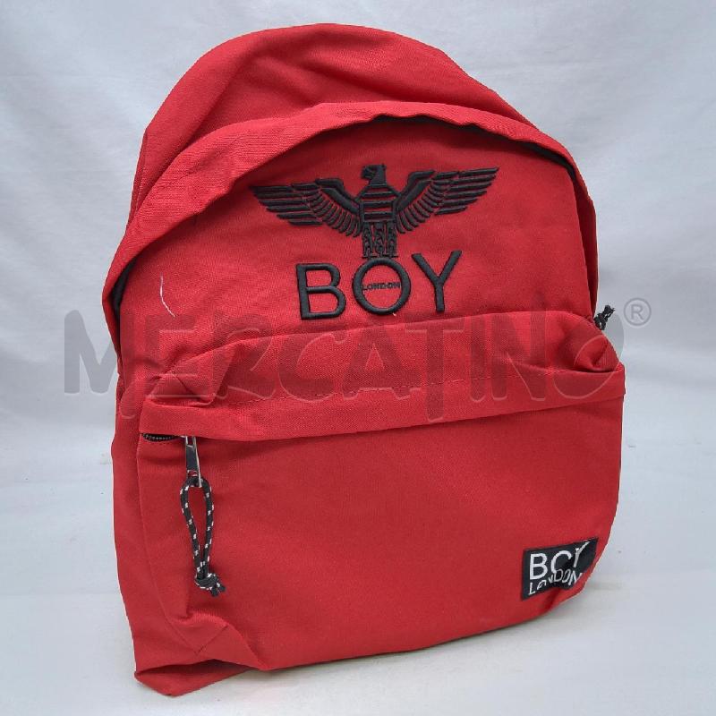 ZAINO BOY LONDON ROSSO | Mercatino dell'Usato San maurizio canavese 1