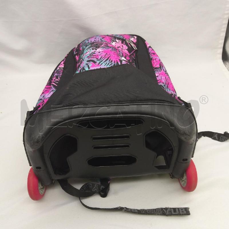 ZAINO SCUOLA TROLLEY YUB FUCSIA VIOLA | Mercatino dell'Usato San maurizio canavese 5