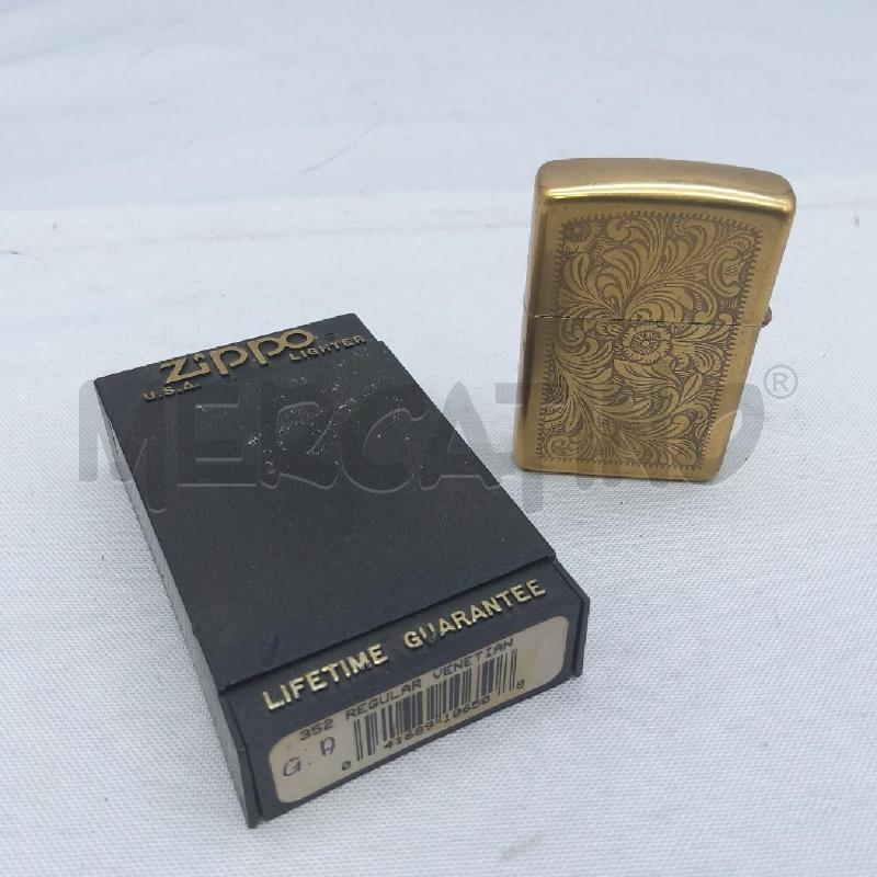 ZIPPO ACCENDINO 352 REGULAR VENETIAN GOLD | Mercatino dell'Usato San maurizio canavese 2