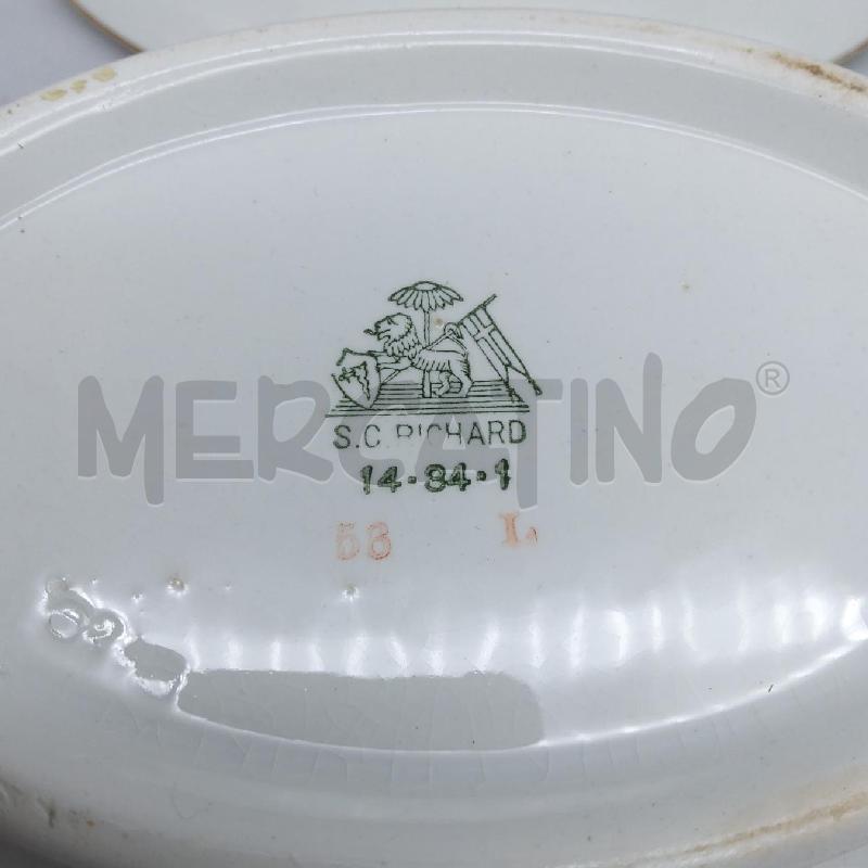 ZUPPIERA OVALE S.C. GINORI RIGA ORO | Mercatino dell'Usato San maurizio canavese 4