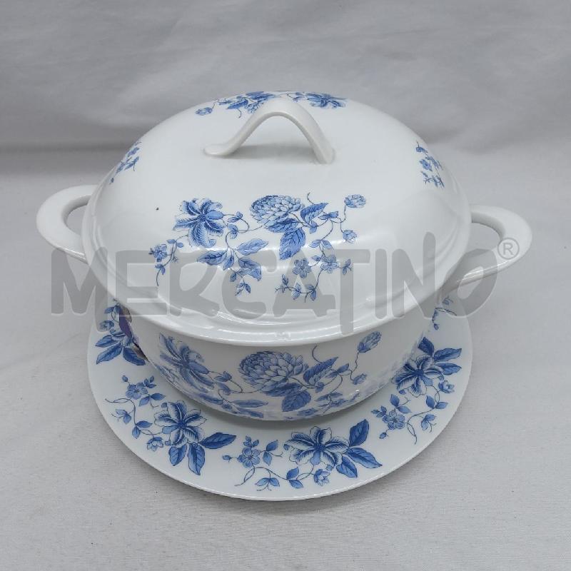 ZUPPIERA T LIMOGES + PIATTO FIORI BLU | Mercatino dell'Usato San maurizio canavese 2