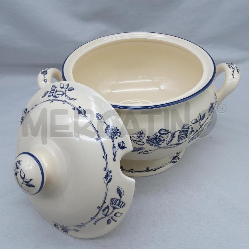 ZUPPIERA WALD BEIGE DECORI BLU | Mercatino dell'Usato San maurizio canavese 3