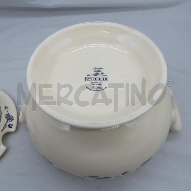ZUPPIERA WALD BEIGE DECORI BLU | Mercatino dell'Usato San maurizio canavese 4