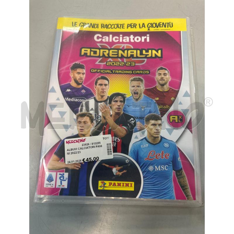 ALBUM CALCIATORI PANINI 2022/23 | Mercatino dell'Usato Chivasso 1