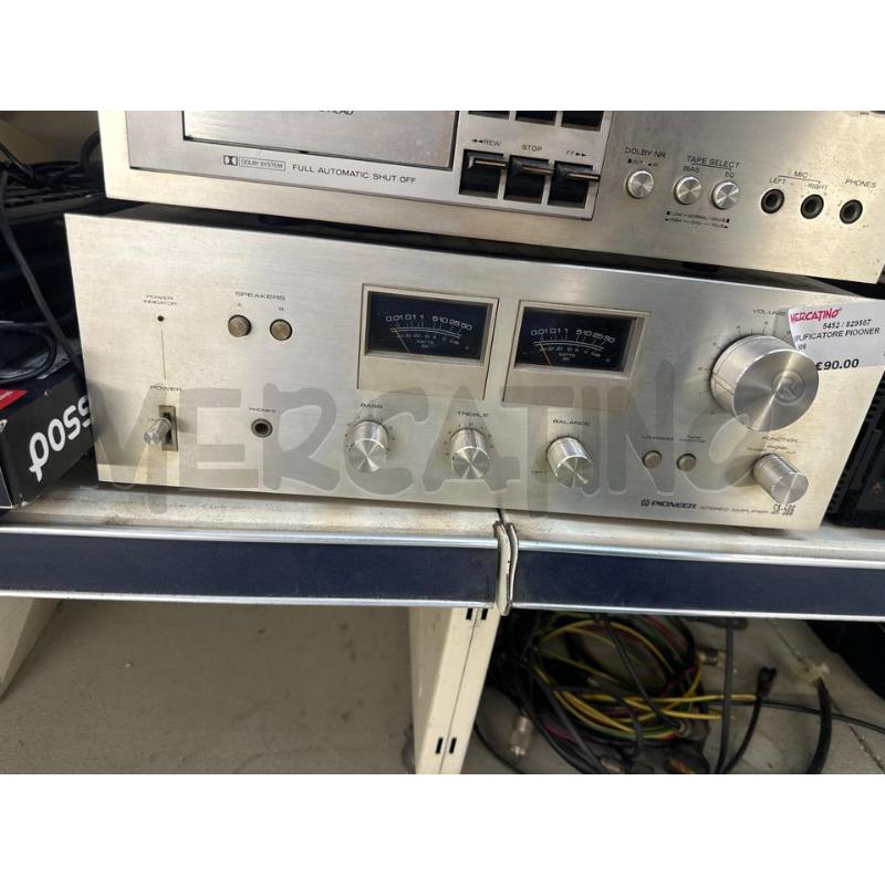 AMPLIFICATORE PIOONER SA 506  | Mercatino dell'Usato Chivasso 1