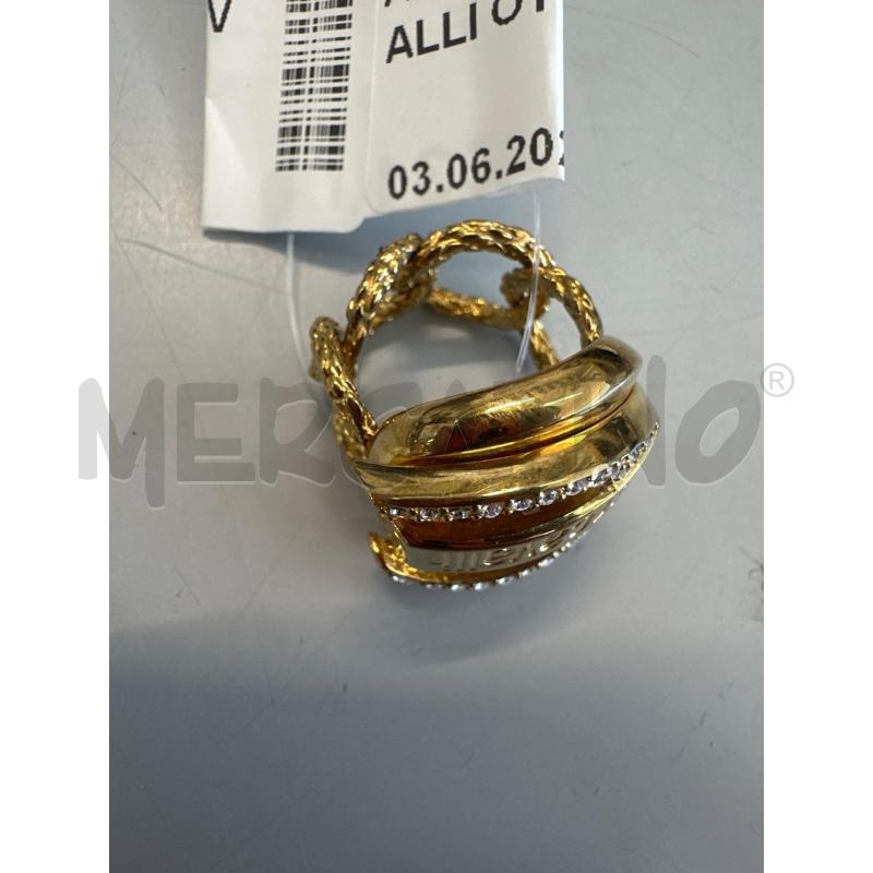 ANELLO DONNA JUST CAVALLI OTTONE  | Mercatino dell'Usato Chivasso 2