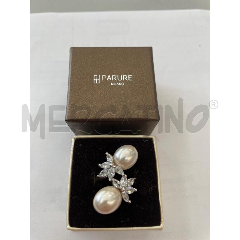 ANELLO DONNA PERLINE PARURE MILANO  | Mercatino dell'Usato Chivasso 1