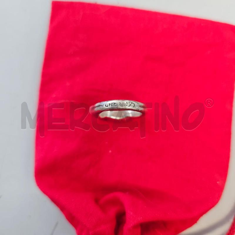ANELLO DONNA UNO DE 50 ARG STERLING  | Mercatino dell'Usato Chivasso 3