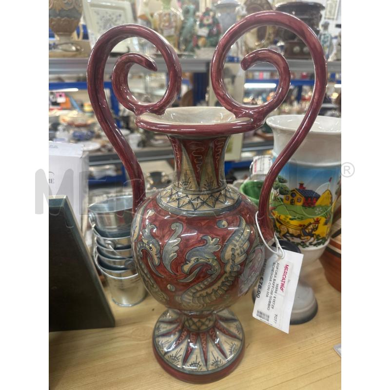 ANFORA BAFFONI GUBBIO SCHEGGIA CON MANICO  | Mercatino dell'Usato Chivasso 1