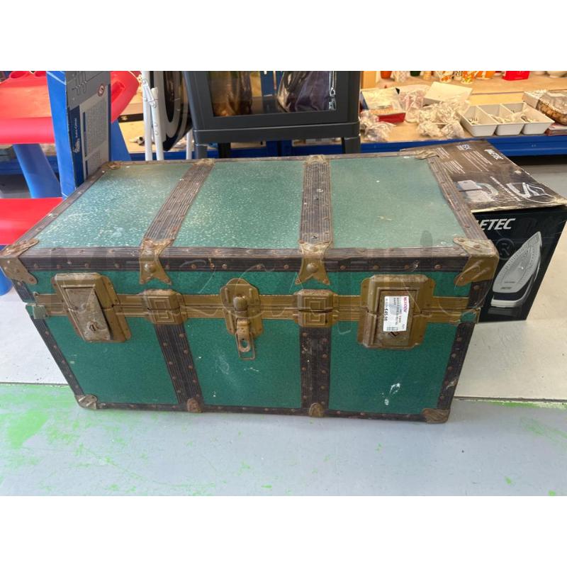 BAULE VERDE DA RESTAURARE  | Mercatino dell'Usato Chivasso 1