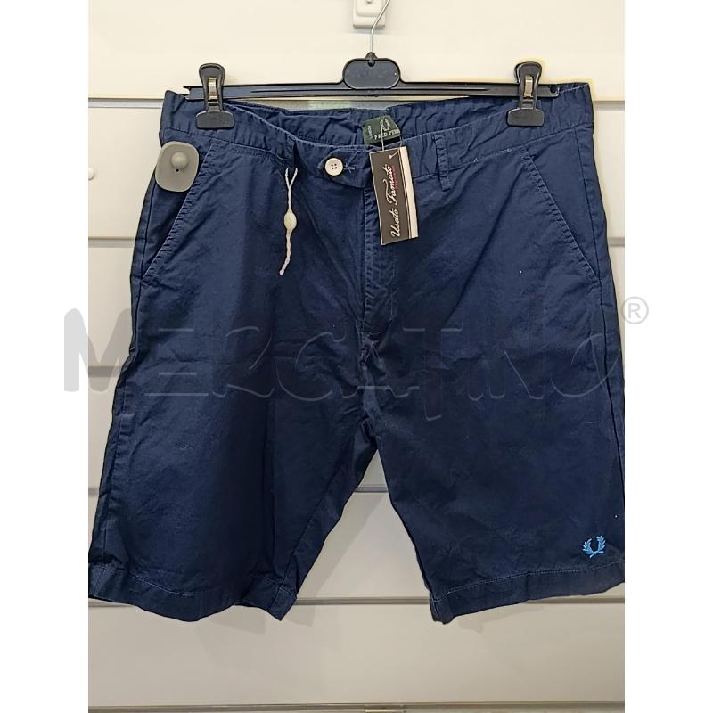 BERMUDA UOMO FRED PERRY BLU NUOVO | Mercatino dell'Usato Chivasso 1