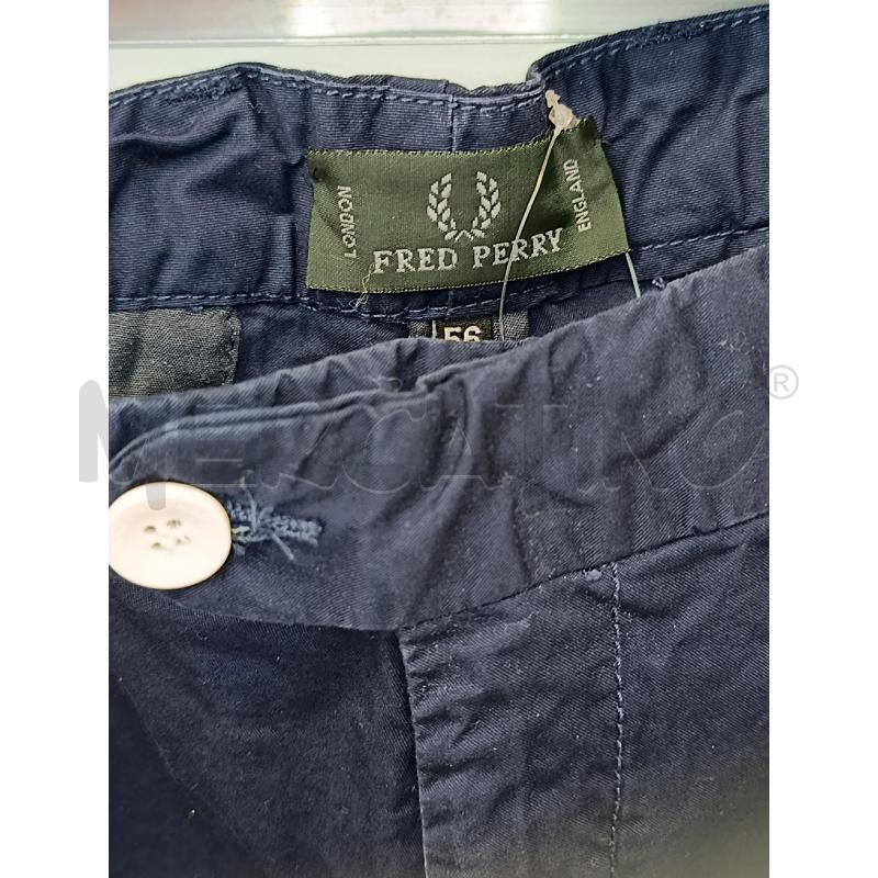 BERMUDA UOMO FRED PERRY BLU NUOVO | Mercatino dell'Usato Chivasso 2