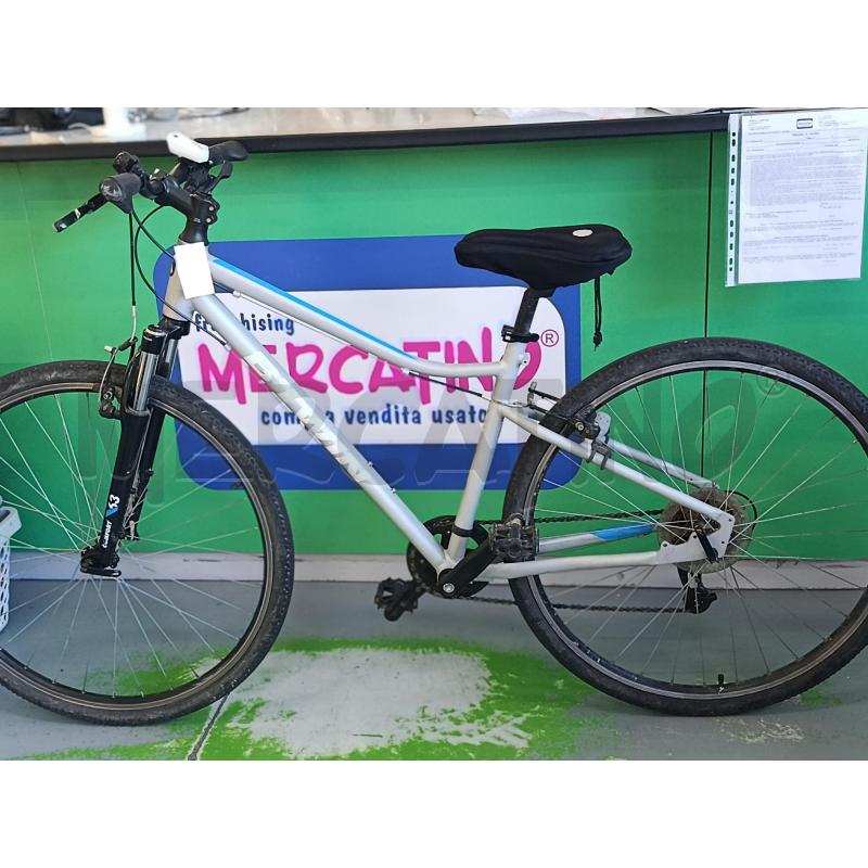 BICICLETTA UOMO BTWIN RIVERSIDE 500 GRIGIA | Mercatino dell'Usato Chivasso 1