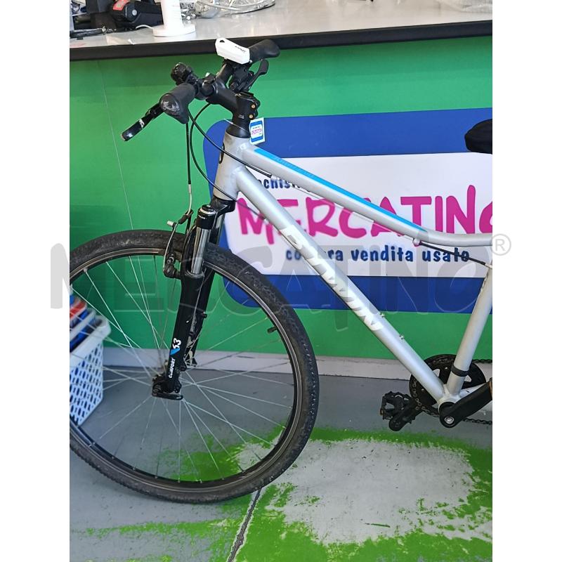 BICICLETTA UOMO BTWIN RIVERSIDE 500 GRIGIA | Mercatino dell'Usato Chivasso 3