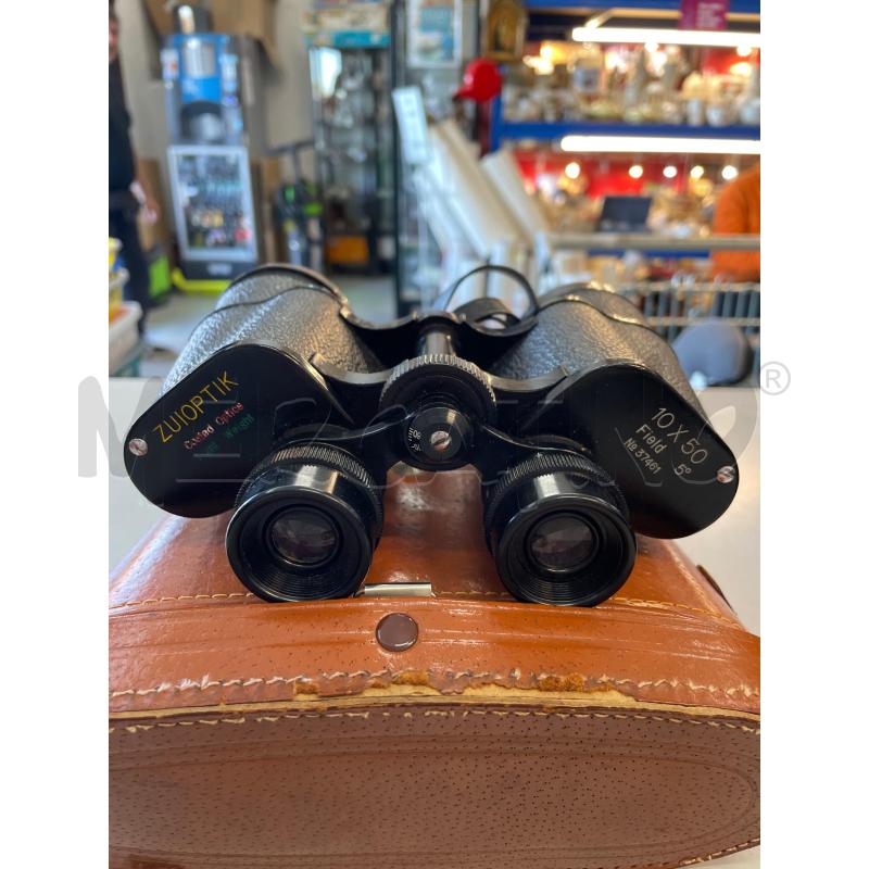 BINOCOLO ZUIOPTIK 10X50MANCA TAPPINO DAVANTI | Mercatino dell'Usato Chivasso 1