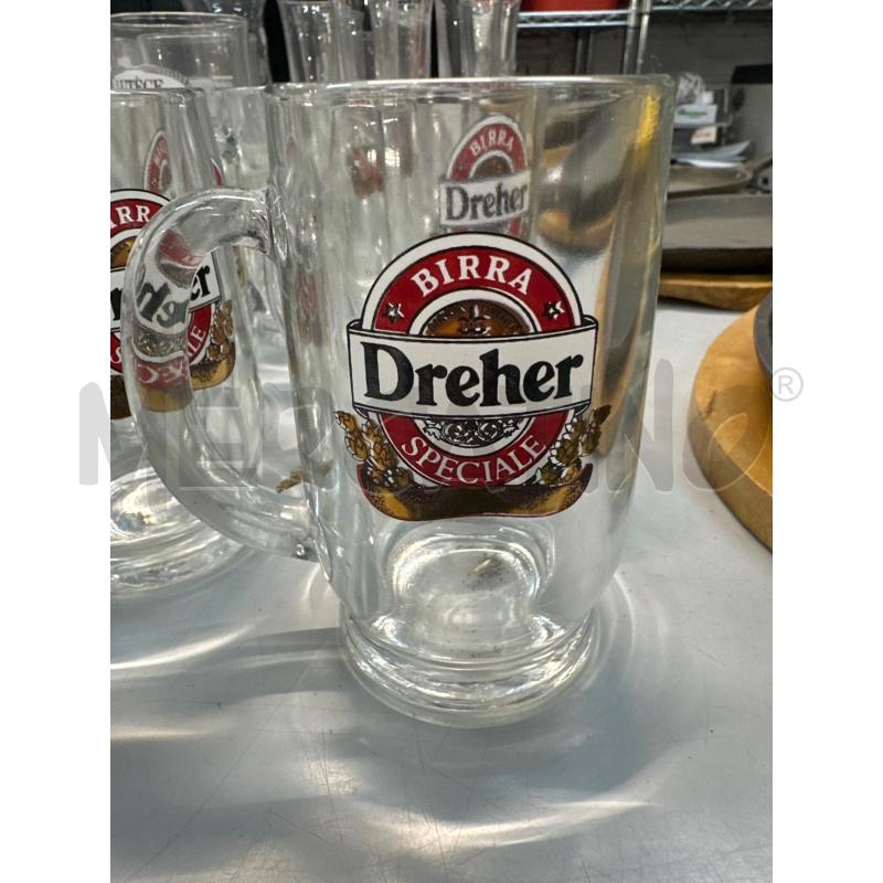 BOCCALI BIRRA PZ. 6 DREHER  | Mercatino dell'Usato Chivasso 1