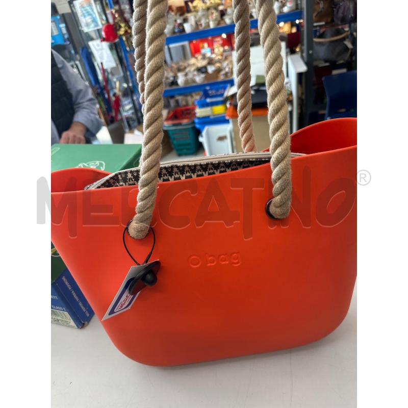 BORSA DONNA ARANCIO O BAG CORDATA  | Mercatino dell'Usato Chivasso 2