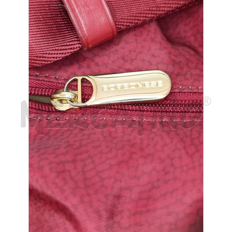 BORSA DONNA BORBONESE BORDEAUX  | Mercatino dell'Usato Chivasso 2