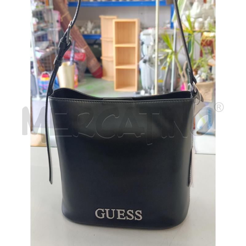 BORSA DONNA GUESS NERA NUOVA  | Mercatino dell'Usato Chivasso 1