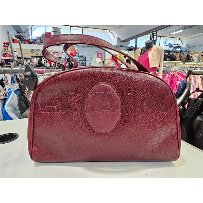 BORSA DONNA MUST DE CARTIER BORDEAUX MODELLO BOWLING | Mercatino dell'Usato Chivasso 1