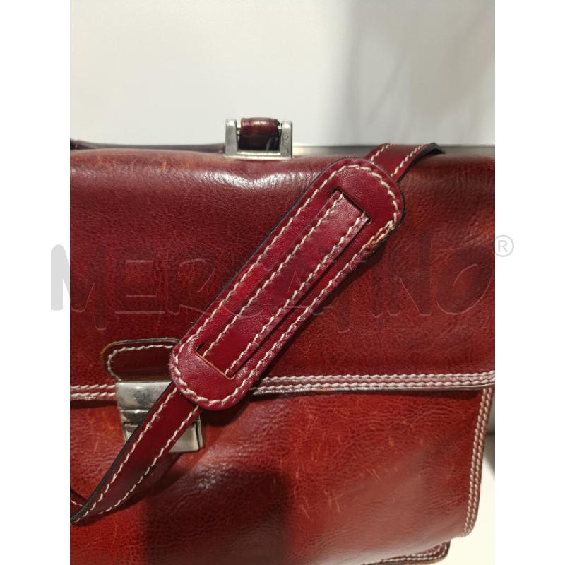 BORSA PORTA DOCUMENTI PELLE TRACOLLA  | Mercatino dell'Usato Chivasso 2