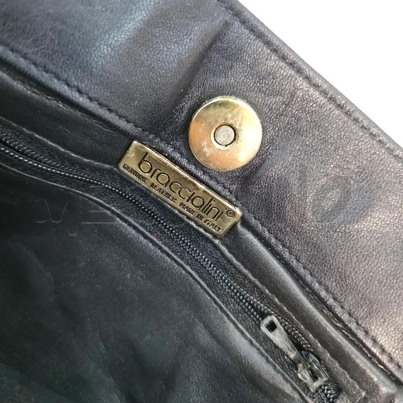 BORSETTA DONNA BRACCIALINI VINTAGE NERA DORATA | Mercatino dell'Usato Chivasso 2