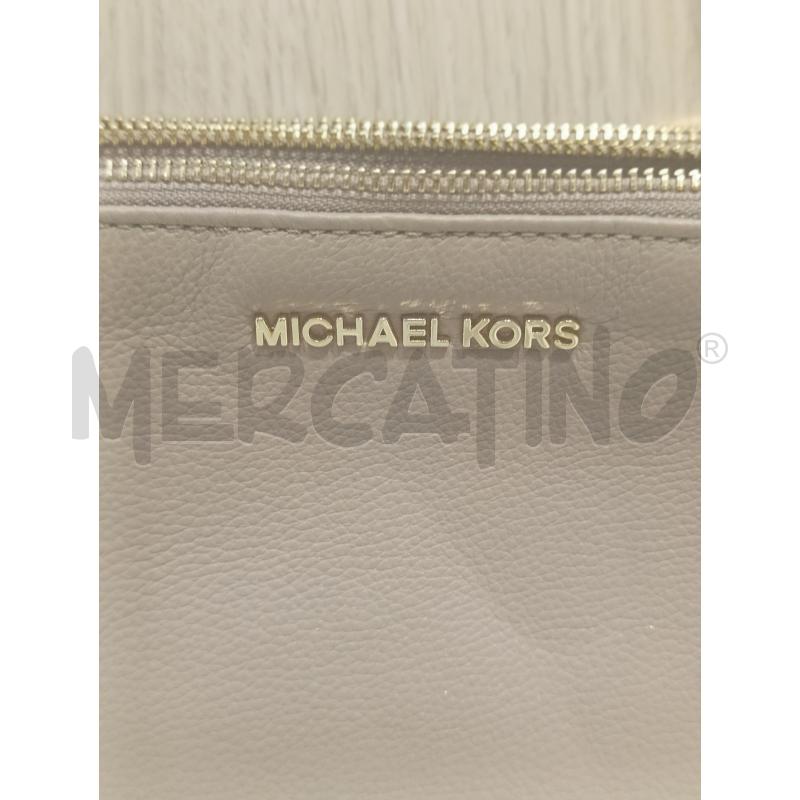 BORSETTA DONNA MICHAEL KORS BEIGE TRIPLA ZIP | Mercatino dell'Usato Chivasso 2