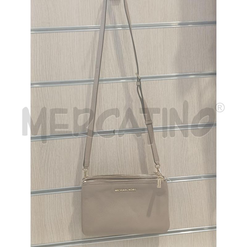 BORSETTA DONNA MICHAEL KORS BEIGE TRIPLA ZIP | Mercatino dell'Usato Chivasso 5
