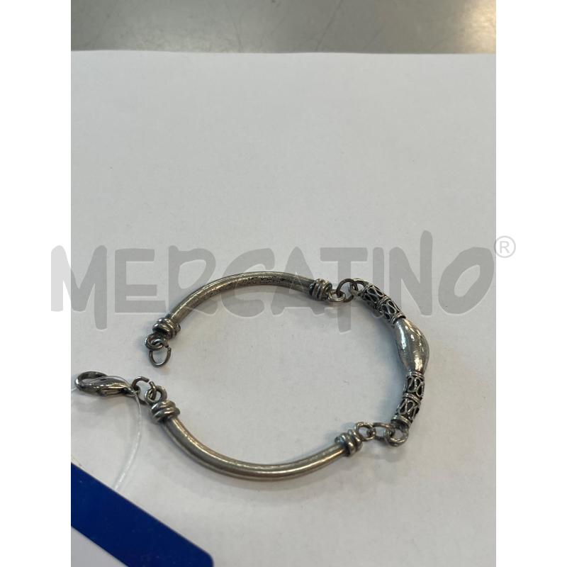 BRACCIALE ARG FORMA CILINDRICA INDIANO  | Mercatino dell'Usato Chivasso 1